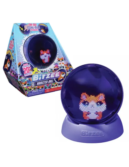 Bitzee , Il tuo Criceto Interattivo, Hamster Ball con oltre 20 criceti all'interno da collezionare, rotola e reagisce al tocco, 