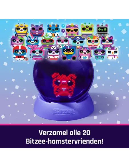 Bitzee , Il tuo Criceto Interattivo, Hamster Ball con oltre 20 criceti all'interno da collezionare, rotola e reagisce al tocco, 