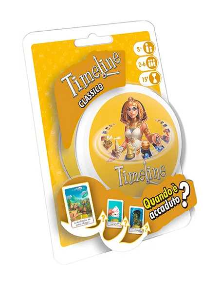 Asmodee Timeline Classico Carta da gioco Apprendimento