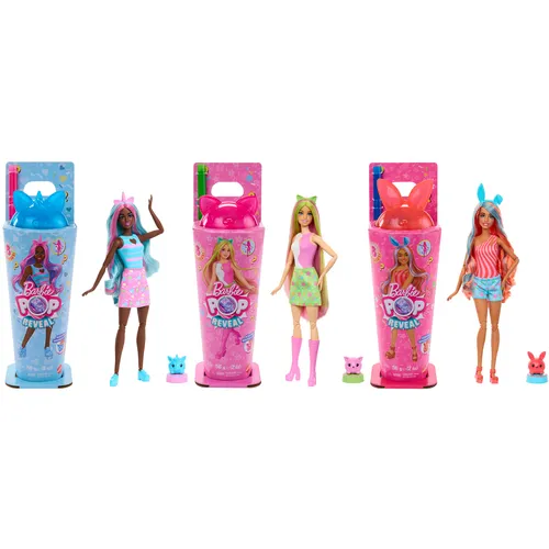 BARBIE POP REVEAL ANIMAL PARTY ASS.TO (JCN85)