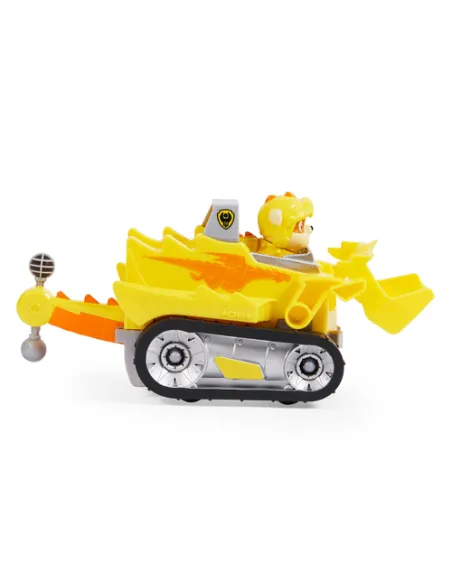 PAW Patrol | Veicolo Rescue Knights di Rubble | Bulldozer con personaggio Giochi bambini dai 3 anni in su