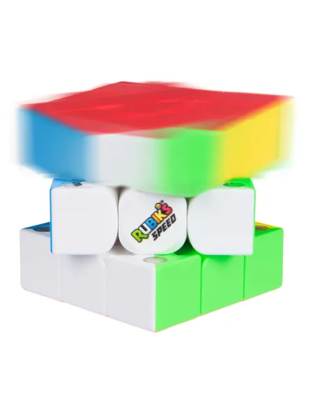 Rubik’s Cubo , Rapido Magnetico 3x3 per Risoluzioni Velocissime, Giocattolo Tattile e Rompicapo da Risolvere, per Adulti e Bam