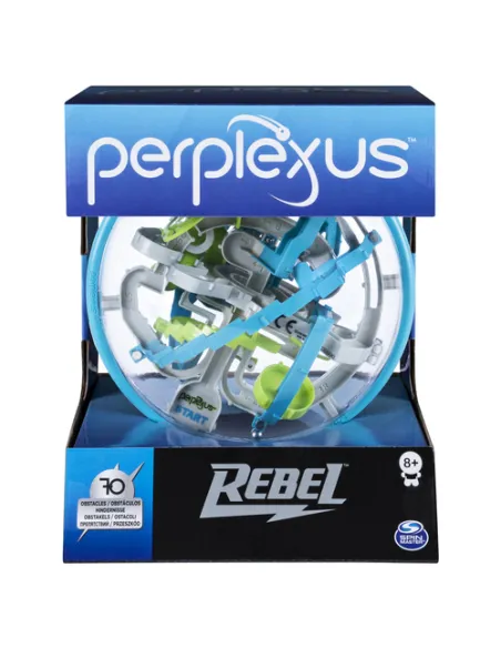 Games Perplexus Rebel, Il Labirinto 3D con 70 Ostacoli in Una Sfera, 8+ Anni