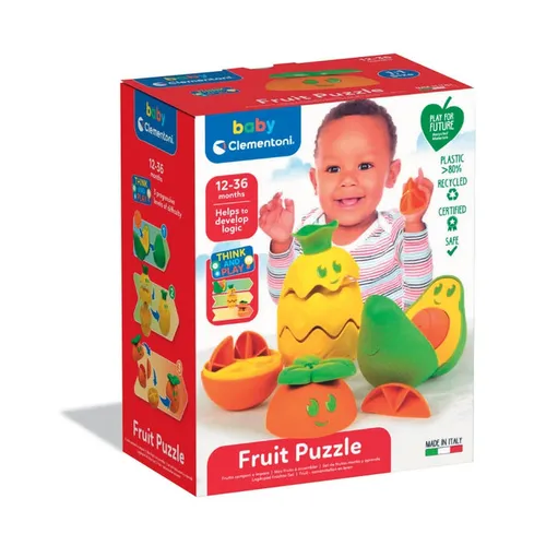 Baby 17686 puzzle Puzzle a blocchi 4 pz Cibo e...