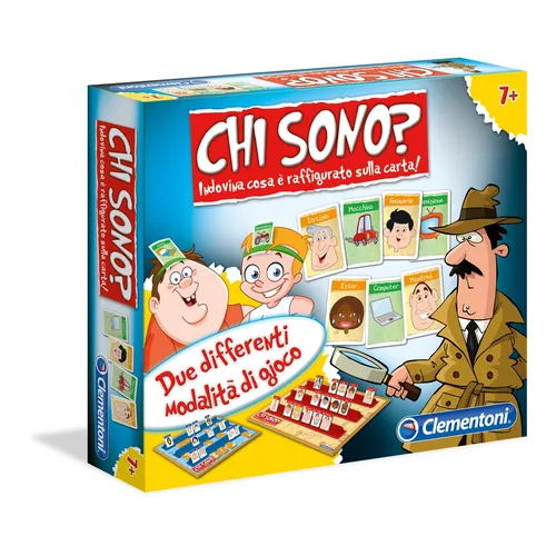 Clementoni Chi Sono? Gioco da tavolo Deduzione