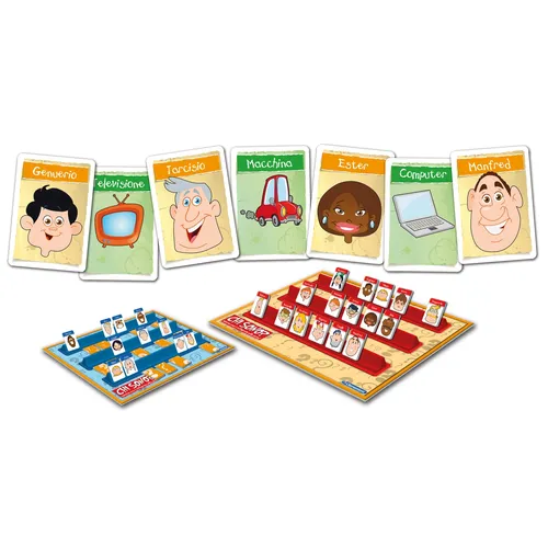 Clementoni Chi Sono? Gioco da tavolo Deduzione