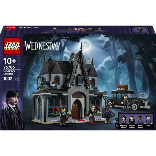 LEGO Wednesday 76786 Il Cottage di Morticia,...
