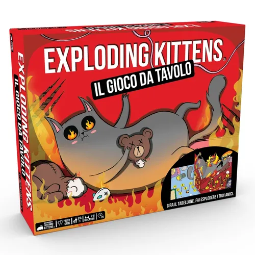 Asmodee Exploding Kittens Exploding Kittens: Il...