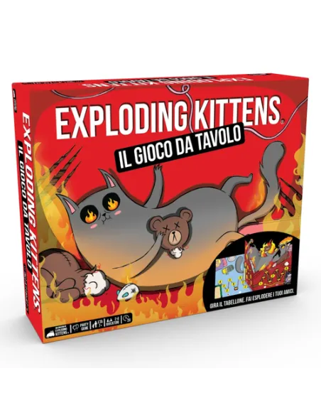 Asmodee Exploding Kittens Exploding Kittens: Il Gioco da Tavolo 20 min Gioco da tavolo Festa