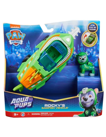 PAW PATROL VEICOLO TEMATIZZATO AQUA PUPS ROCKY (6066142)