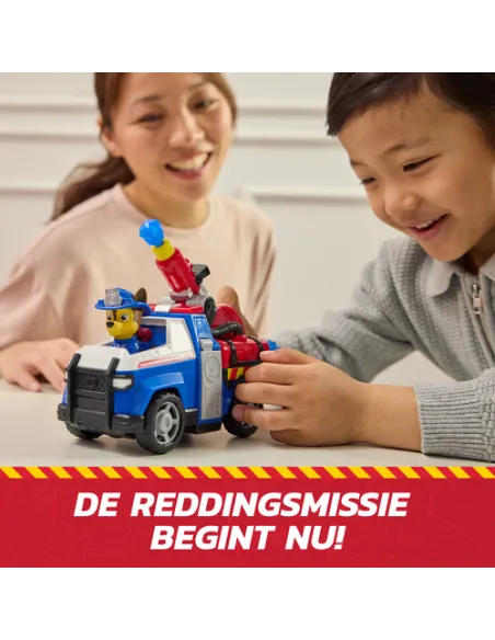 PAW Patrol Fire Rescue: Veicolo Antincendio di Chase con Personaggio, Lanciamissili e Camion Giocattolo, Giocattoli per Bambini 