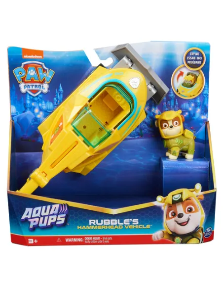 PAW PATROL VEICOLO TEMATIZZATO AQUA PUPS RUBBLE (6066158)