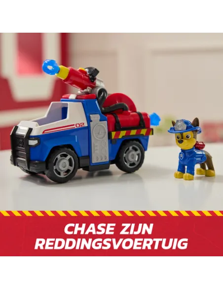 PAW Patrol Fire Rescue: Veicolo Antincendio di Chase con Personaggio, Lanciamissili e Camion Giocattolo, Giocattoli per Bambini 