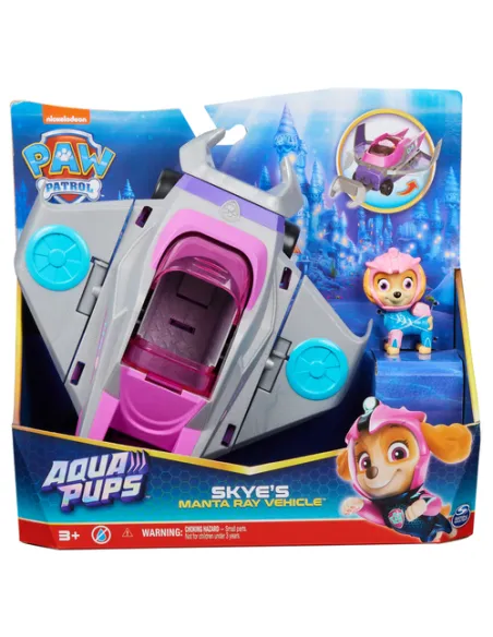 PAW PATROL VEICOLO TEMATIZZATO AQUA PUPS SKYE (6066141)
