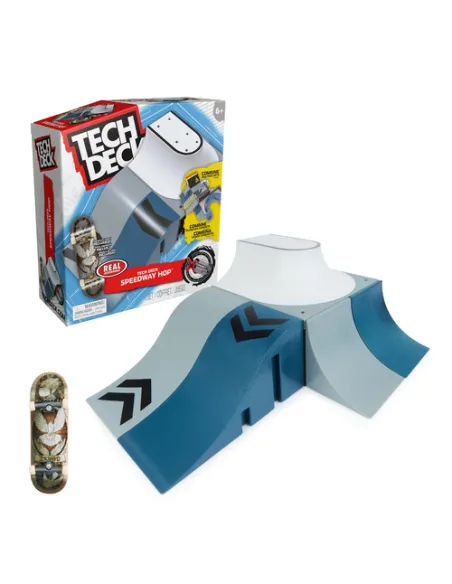 Tech Deck , Pyramid Shredder, X-Connect Park Creator, set di rampe da personalizzare e costruire con fingerboard speciale, gioca