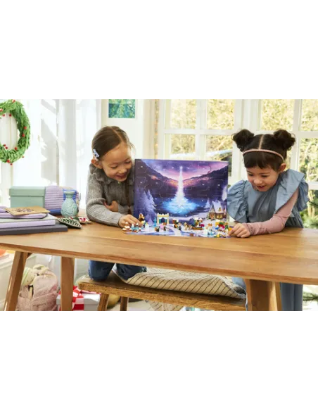 LEGO Disney Princess | Disney Frozen 43273 Calendario dell'Avvento 2025, Gioco da Principessa per Bambini 5+, Regalo con 24 Sorp