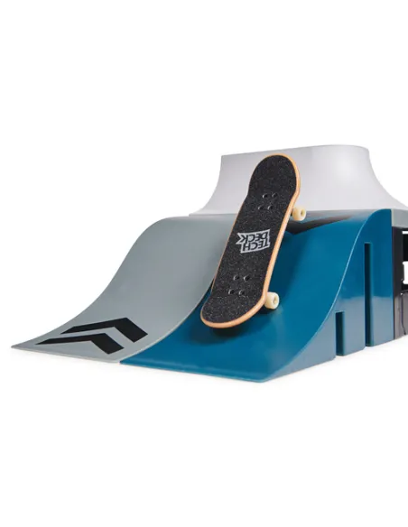 Tech Deck , Pyramid Shredder, X-Connect Park Creator, set di rampe da personalizzare e costruire con fingerboard speciale, gioca
