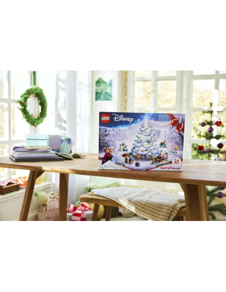 LEGO Disney Princess | Disney Frozen 43273 Calendario dell'Avvento 2025, Gioco da Principessa per Bambini 5+, Regalo con 24 Sorp