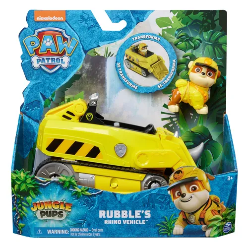 PAW PATROL VEICOLO TEMATIZZATO GIUNGLA RUBBLE...