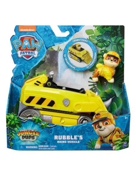 PAW PATROL VEICOLO TEMATIZZATO GIUNGLA RUBBLE (6067761)