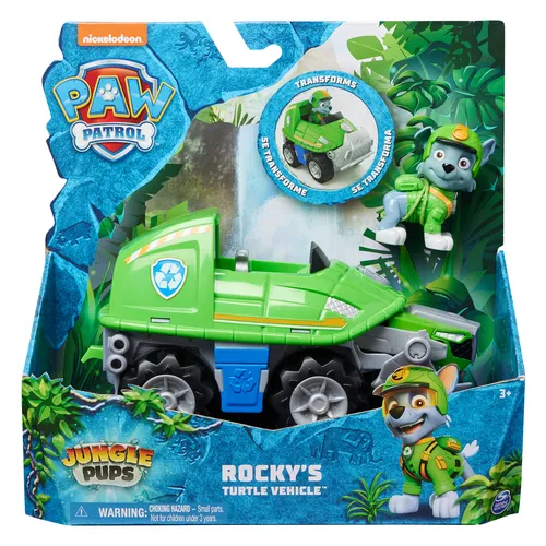 PAW PATROL VEICOLO TEMATIZZATO GIUNGLA ROCKY...