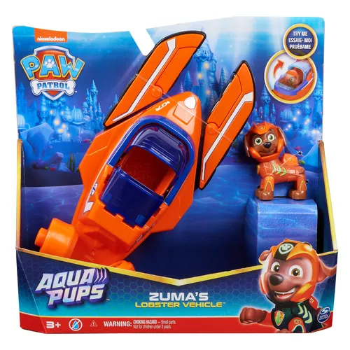 PAW PATROL VEICOLO TEMATIZZATO AQUA PUPS ZUMA...