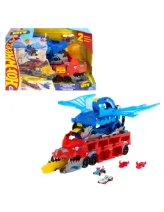 Hot Wheels City Ultimate Dual Dragon Transporter