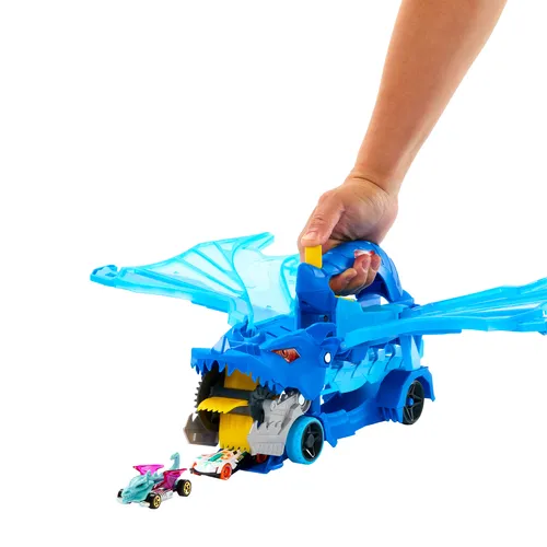 HOT WHEELS CITY DRAGO TRASPORTATORE...