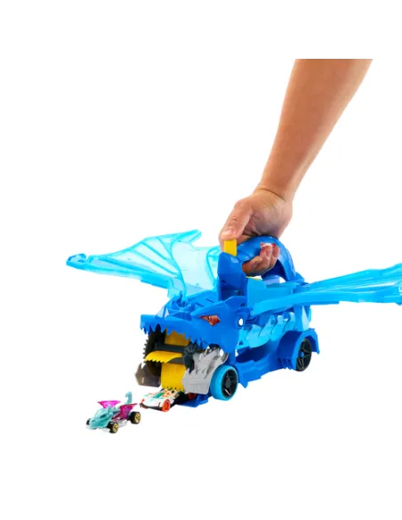 HOT WHEELS CITY DRAGO TRASPORTATORE TRASFORMABILE (JBM72)