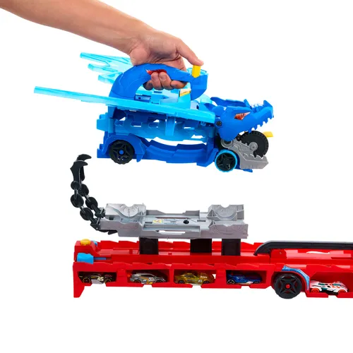 HOT WHEELS CITY DRAGO TRASPORTATORE...