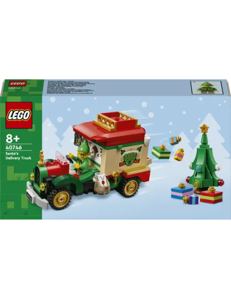 LEGO Iconic Furgone delle consegne di Babbo Natale