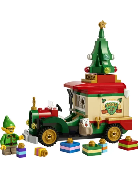 LEGO Iconic Furgone delle consegne di Babbo Natale