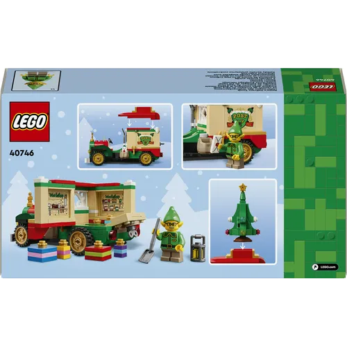 LEGO Iconic Furgone delle consegne di Babbo Natale