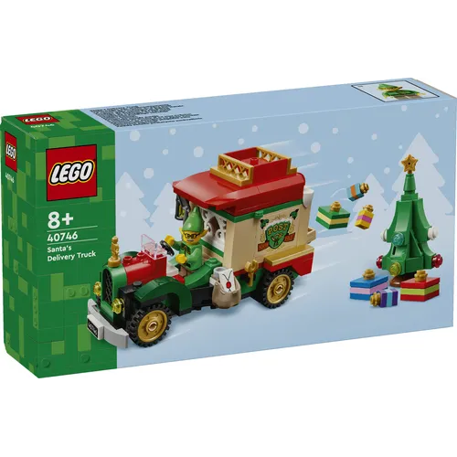 LEGO Iconic Furgone delle consegne di Babbo Natale
