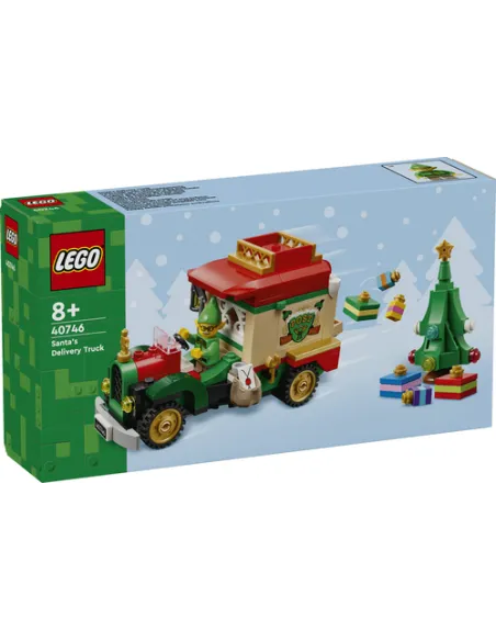 LEGO Iconic Furgone delle consegne di Babbo Natale