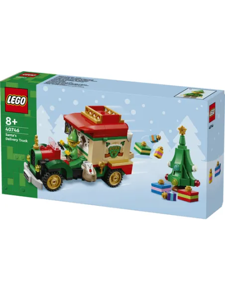 LEGO Iconic Furgone delle consegne di Babbo Natale