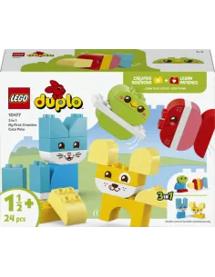 LEGO DUPLO 10477 Animali Domestici Creativi 3 in 1, Gioco...