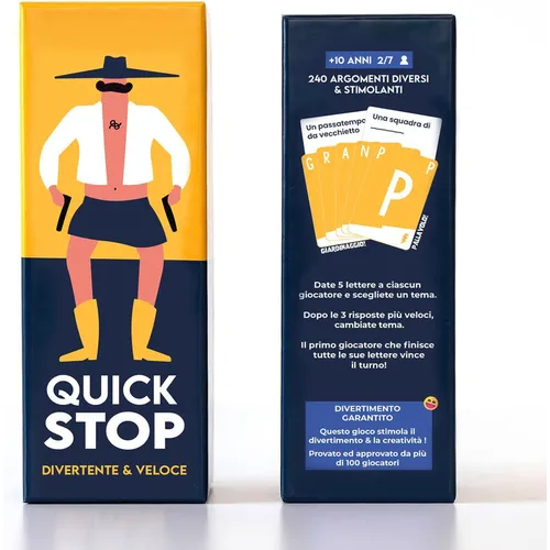 Asmodee Quickstop Carta da gioco Festa