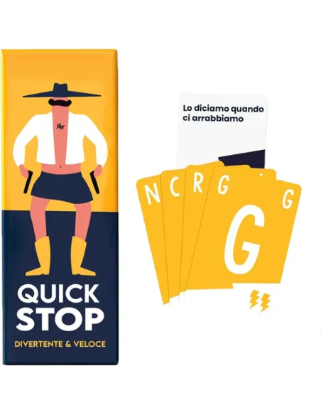 Asmodee Quickstop Carta da gioco Festa
