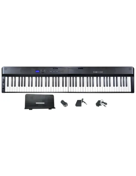 Bontempi FP 100 tastiera MIDI 88 chiavi USB/Bluetooth Bianco, Nero