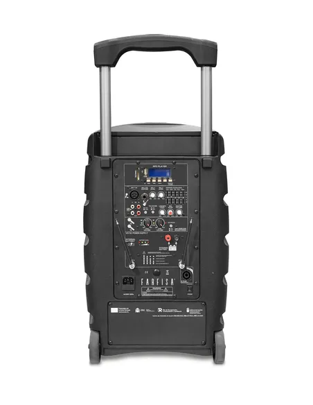Bontempi FA 120 altoparlante portatile e per feste Altoparlante da festa Nero