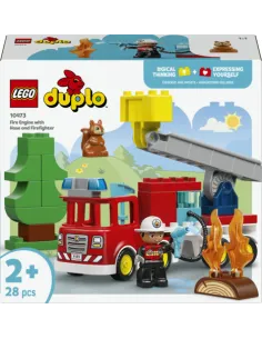 LEGO DUPLO 10473 Autopompa con Manichetta e Pompiere,...