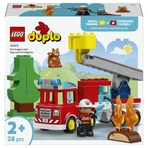 LEGO DUPLO 10473 Autopompa con Manichetta e...