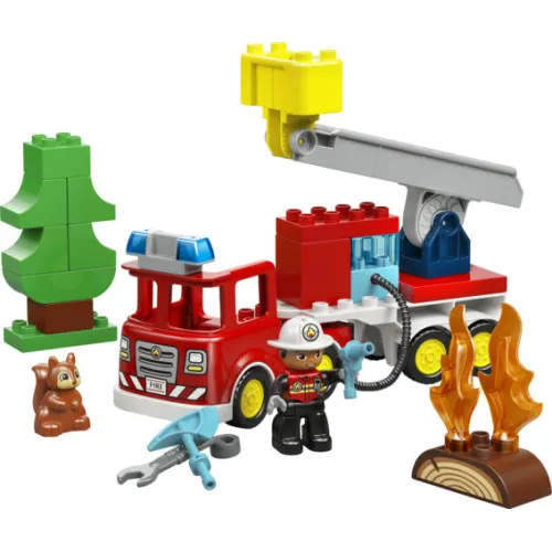 LEGO DUPLO 10473 Autopompa con Manichetta e...