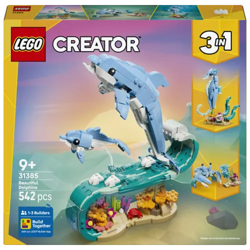 LEGO Creator 31385 3in1 Animali Marini:...