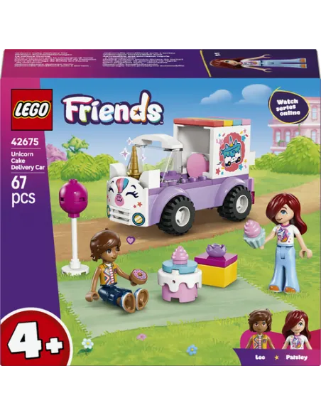 LEGO Friends Auto-unicorno per la consegna di torte