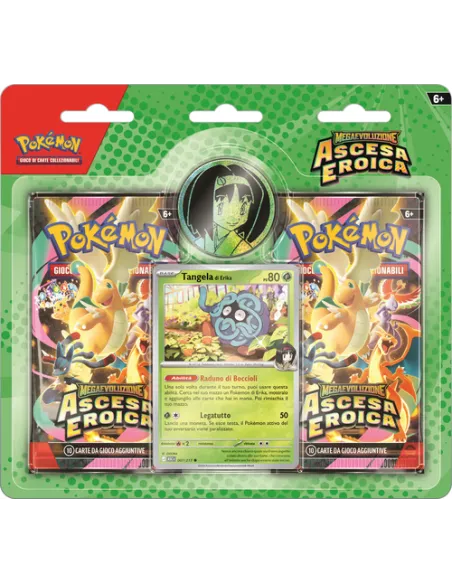 Pokémon Collezione Erika e Ubaldo dell'espansione Megaevoluzione - Ascesa Eroica del GCC