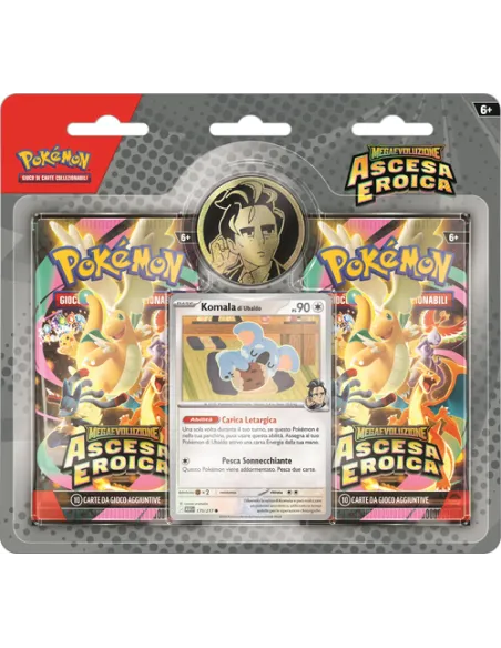 Pokémon Collezione Erika e Ubaldo dell'espansione Megaevoluzione - Ascesa Eroica del GCC