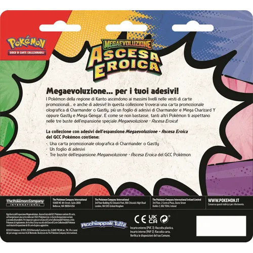 Pokémon Collezione con Adesivi dell'espansione...
