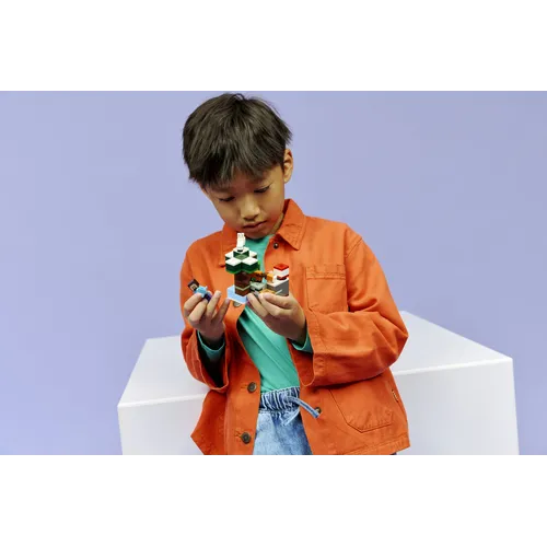 LEGO Minecraft 21583 Avventura di Steve nella...